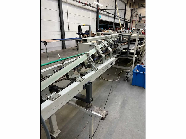 Bobst handypack semi-automatische aflegtafel voor vouw plak lijnen - afbeelding 2 van  9