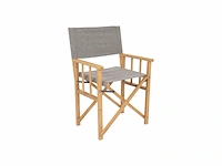 Bocamp urban outdoor regisseursstoel chichester grijs - afbeelding 1 van  1