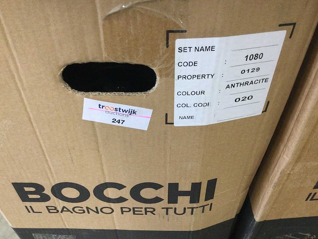 Bocchi - 1080 - hangtoilet met toiletbril - afbeelding 1 van  2