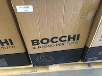 Bocchi - 1295 0129 - hangtoilet incl. toiletzitting antraciet - afbeelding 2 van  4