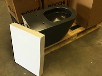 Bocchi - 1295 0129 - hangtoilet incl. toiletzitting antraciet - afbeelding 4 van  4