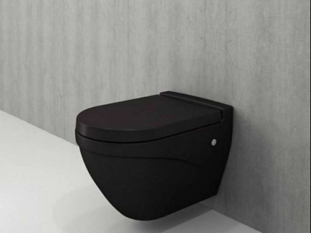 Bocchi - taormina 1012 - hangtoilet met toiletbril - afbeelding 1 van  3