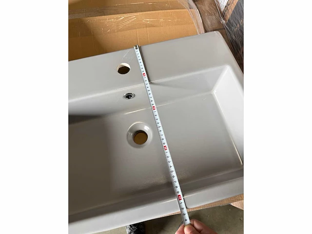 Bocchi grijze wasbak (2x) - afbeelding 6 van  7