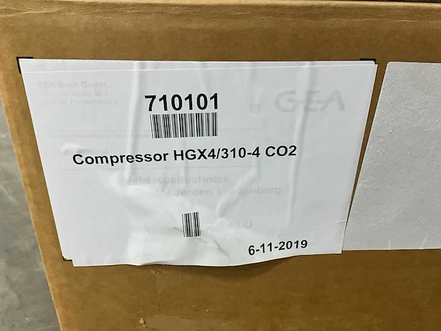 Bock hgx4 - 310 -4 co2 koelcompressor - afbeelding 6 van  6