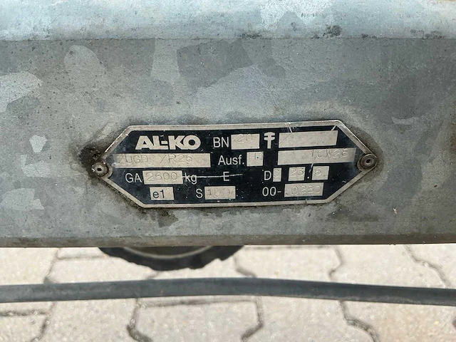 Böcker arriva hd30/1-7lh verhuislift op aanhanwagen - afbeelding 25 van  31
