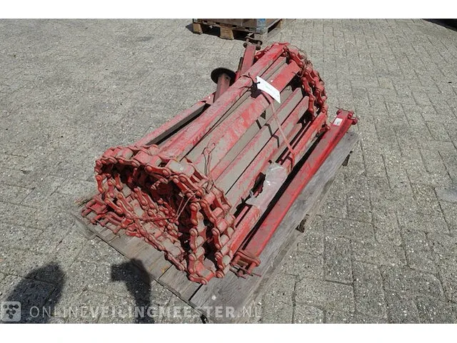Bodemketting schuitemaker, rood - afbeelding 1 van  7