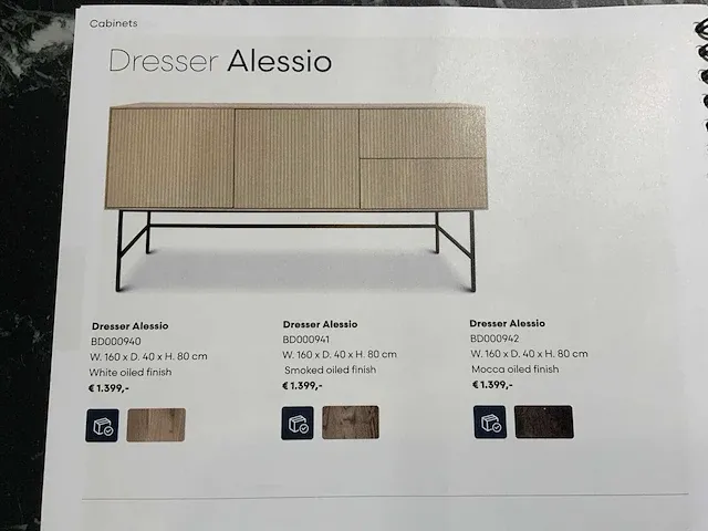 Bodilson alessio dressoir - afbeelding 5 van  5