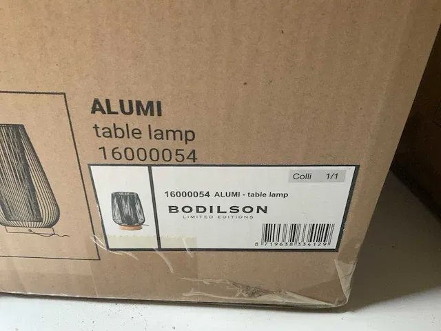 Bodilson alumi black tafellamp - afbeelding 3 van  3