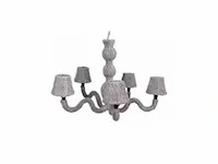 Bodilson five grey hanglamp - afbeelding 1 van  3