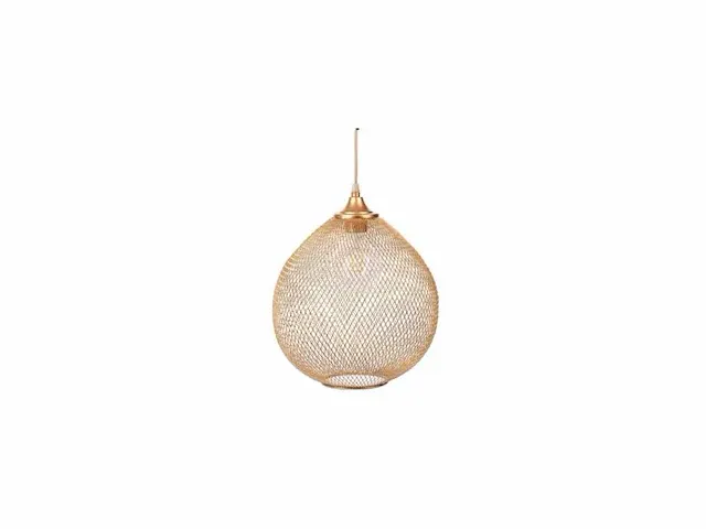 Bodilson jafar gold hanglamp (2x) - afbeelding 1 van  3