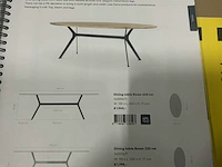 Bodilson room 240x120cm eetkamertafel - afbeelding 5 van  5
