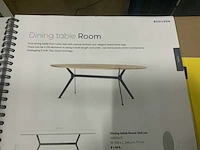 Bodilson room 240x120cm eetkamertafel - afbeelding 4 van  5