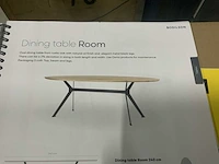 Bodilson room 240x120cm eetkamertafel - afbeelding 4 van  5