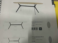 Bodilson room 240x120cm eetkamertafel - afbeelding 5 van  5