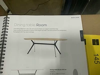 Bodilson room 240x120cm eetkamertafel - afbeelding 4 van  5