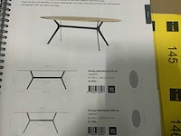 Bodilson room 240x120cm eetkamertafel - afbeelding 5 van  5