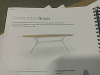 Bodilson rover 240x120cm eetkamertafel - afbeelding 2 van  4