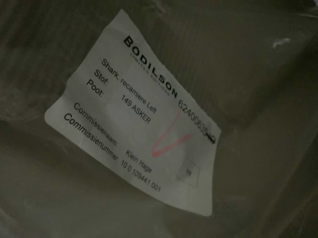 Bodilson shark bankstel - afbeelding 8 van  8