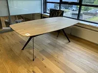 Bodilson torino semi oval eetkamertafel - afbeelding 1 van  5