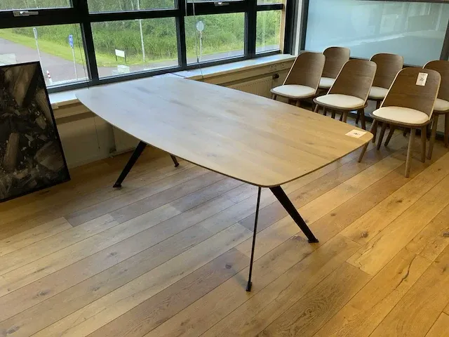 Bodilson torino semi oval eetkamertafel - afbeelding 2 van  5