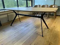 Bodilson torino semi oval eetkamertafel - afbeelding 3 van  5