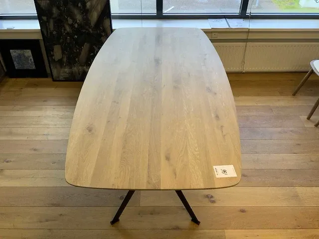 Bodilson torino semi oval eetkamertafel - afbeelding 4 van  5