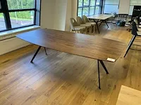 Bodilson torino semi oval eetkamertafel - afbeelding 2 van  6