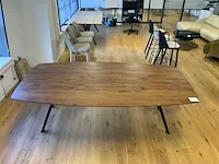 Bodilson torino semi oval eetkamertafel - afbeelding 3 van  6