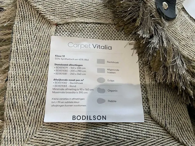 Bodilson vitalia vloerkleed - afbeelding 5 van  5