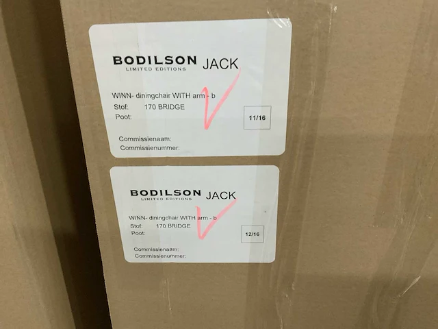 Bodilson winn eetkamerstoel (16x) - afbeelding 5 van  5