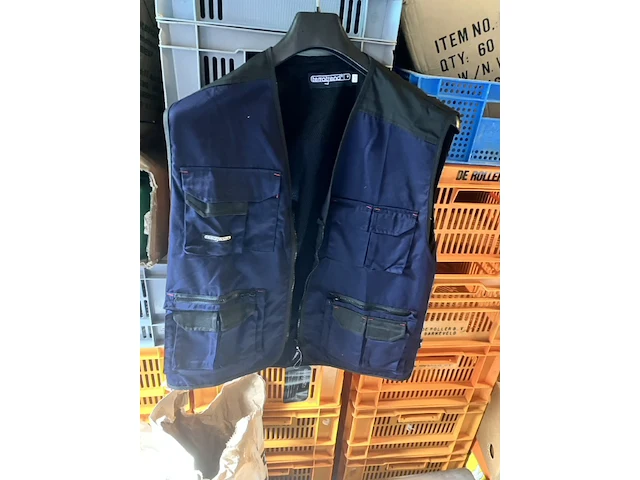 Bodywarmer terratrend werkkleding mt 54 kleur navy - afbeelding 2 van  3