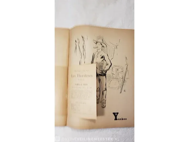 Boek, alphabet pour les grands enfants henry bauër, bouwjaar 1898 - afbeelding 6 van  6