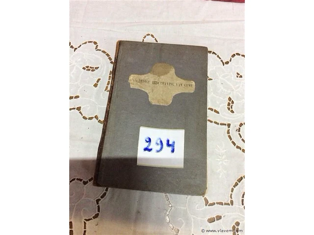 Boek beschrijving gent 1857 - afbeelding 1 van  2