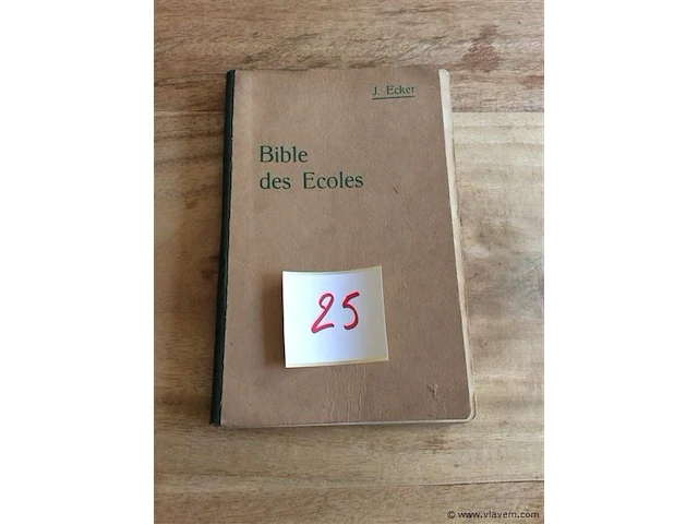 Boek: bible des ecoles - afbeelding 1 van  2