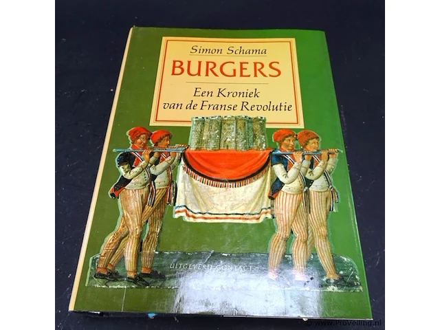 Boek. burgers een kroniek van de franse revolutie - afbeelding 2 van  5