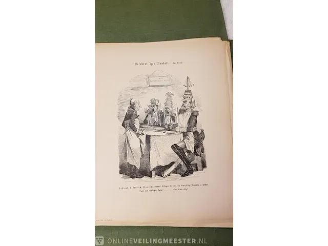 Boek, caricatur m. ernst, bouwjaar 1848 - afbeelding 3 van  7
