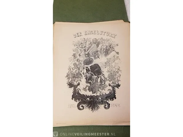 Boek, caricatur m. ernst, bouwjaar 1848 - afbeelding 4 van  7