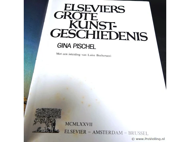 Boek. elseviers grote kunstgeschiedenis - afbeelding 2 van  5