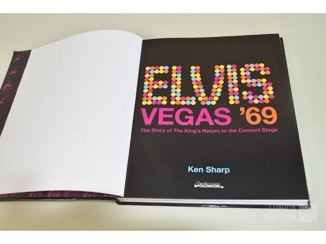 Boek: "elvis, vegas '69" - afbeelding 2 van  7