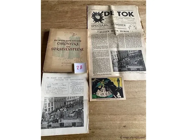 Boek en info gravensteen hugo claus - afbeelding 1 van  7