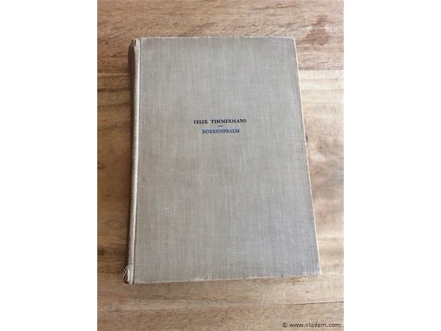 Boek: felix timmermans - afbeelding 1 van  2