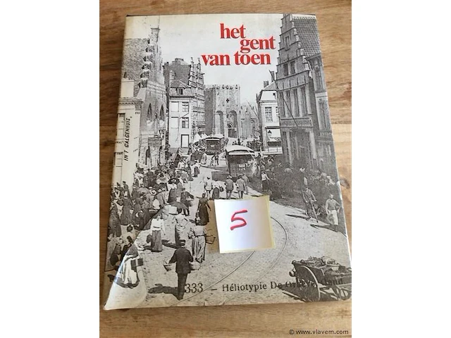 Boek: het gent van toen - afbeelding 1 van  3