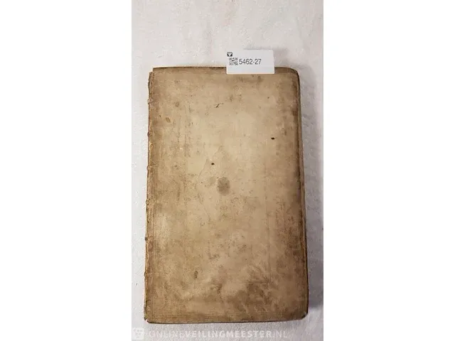 Boek, historie der reformatie martin luther, bouwjaar 1728 - afbeelding 1 van  10
