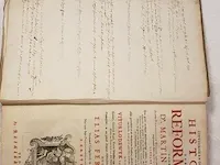 Boek, historie der reformatie martin luther, bouwjaar 1728 - afbeelding 4 van  10