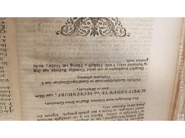 Boek, historie der reformatie martin luther, bouwjaar 1728 - afbeelding 9 van  10