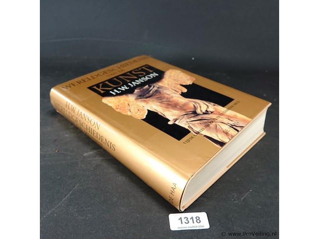 Boek h.w. janson wereldgeschiedenis van de kunst - afbeelding 1 van  5