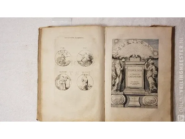 Boek, iconologie i. baudoin, bouwjaar 1619 - afbeelding 6 van  7