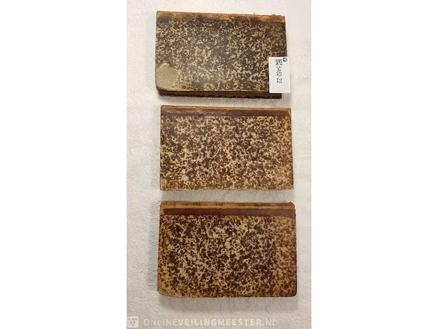 Boek, la physionomie, 3 delig lavaterre, bouwjaar 1835 - afbeelding 2 van  8