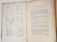 Boek, la physionomie, 3 delig lavaterre, bouwjaar 1835 - afbeelding 4 van  8