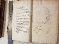 Boek, la physionomie, 3 delig lavaterre, bouwjaar 1835 - afbeelding 5 van  8